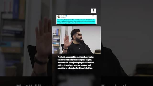 Virat Kohli to sell One8 to Agilitas, invest ₹40 cr for stake