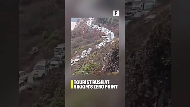 Tourist Rush at Sikkim’s Zero Point