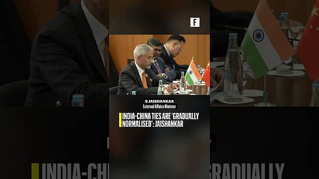 India-China ties are 'gradually normalised': Jaishankar