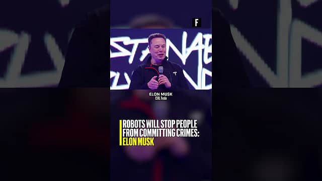 Robots will stop people from committing crimes: Elon Musk