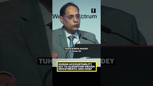 Human accountability key to algorithm-driven investments: Sebi Chief