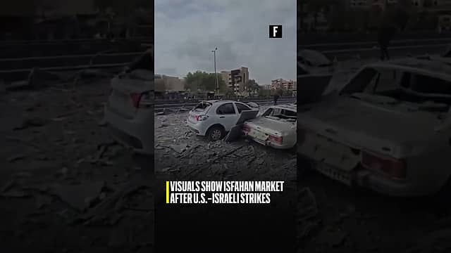 Visuals Show Isfahan Market After US‑Israeli Strikes