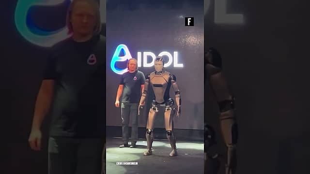 Russia’s first AI robot made its debut then collapsed seconds later