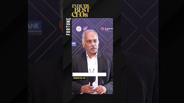 Fortune India's Best CEOs 2025 | Ramaswamy Narayanan, Former CEO, GIC