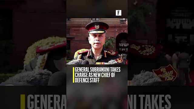 General Subramani takes charge as new Chief of Defence Staff