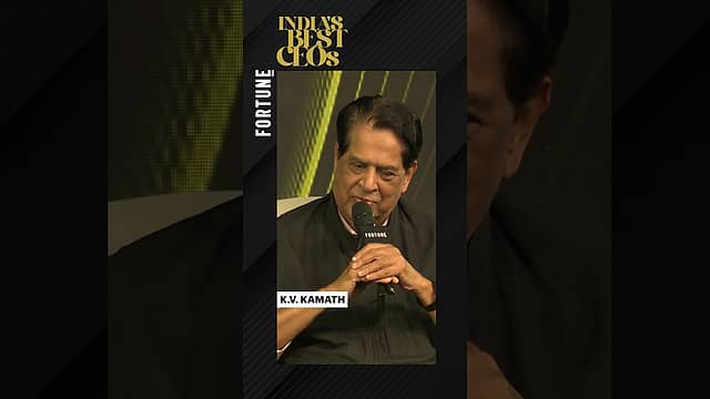 Technology is going to be the great leveller: KV Kamath | Fortune India| India's Best CEOs