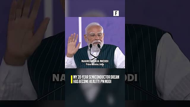 My 20-year semiconductor dream has become reality: PM Modi