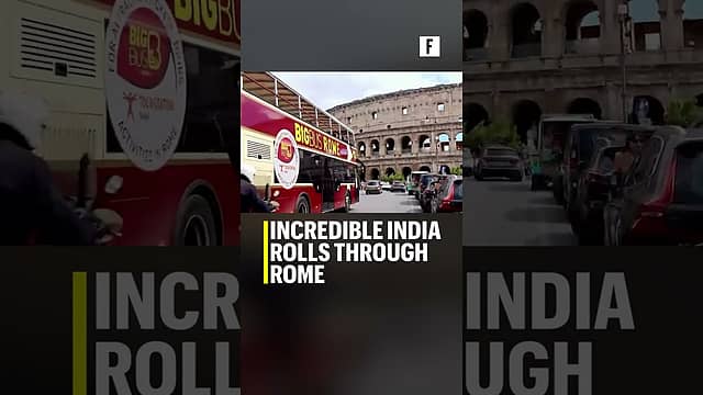 Incredible India Rolls Through Rome