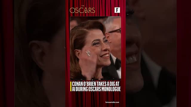 Conan O’Brien takes a dig at AI during Oscars monologue