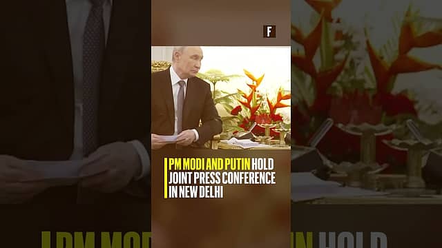PM Modi and Putin hold joint press conference in New Delhi