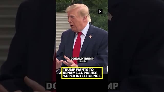 Trump Wants to Rename AI, Pushes ‘Super Intelligence’