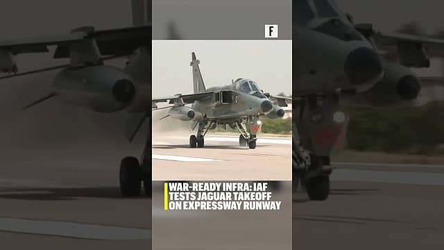War-Ready Infra: IAF Tests Jaguar Takeoff on Expressway Runway
