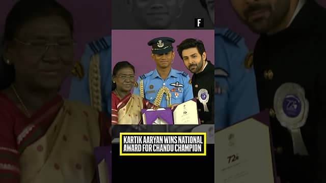 Kartik Aaryan wins National Award for Chandu Champion
