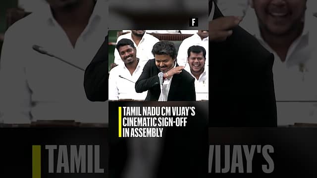 Tamil Nadu CM Vijay's Cinematic Sign-Off in Assembly