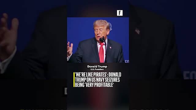 'We’re like pirates': Donald Trump on US Navy seizures being 'very profitable'