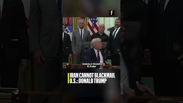 Iran cannot blackmail U.S.: Donald Trump