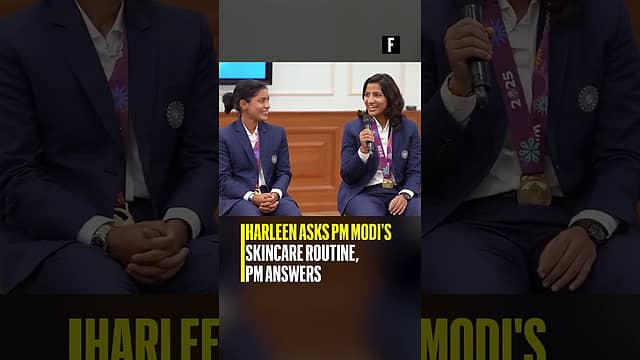 Harleen asks PM Modi's skincare routine, PM answers