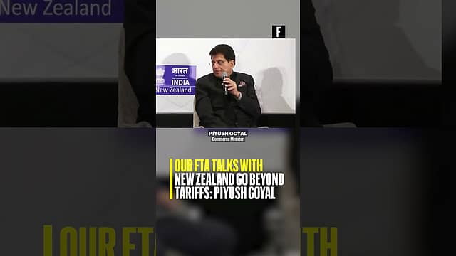 Our FTA talks with New Zealand go beyond tariffs: Piyush Goyal