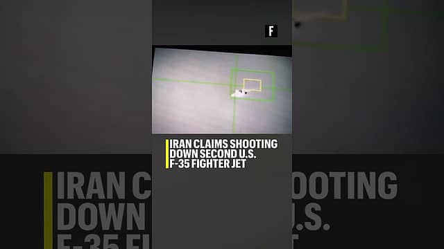 Iran claims shooting down second US F-35 fighter jet