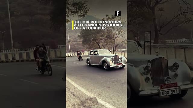 The Oberoi Concours d’Elegance 2026 kicks off at Udaipur