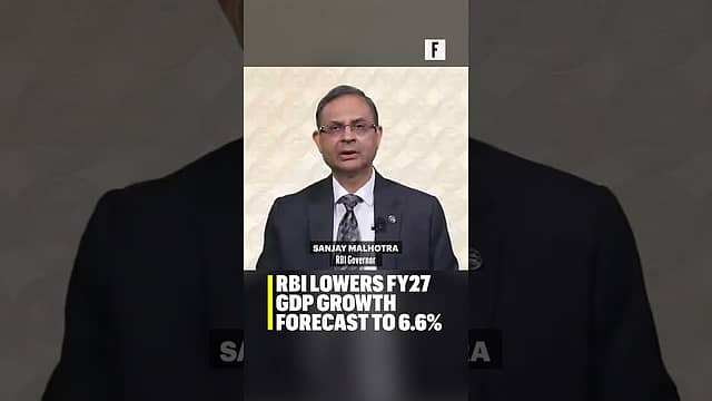RBI lowers FY27 GDP growth forecast to 6.6%