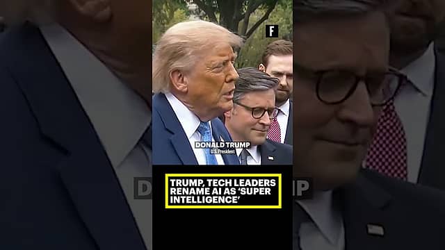 Trump, tech leaders rename AI as ‘Super Intelligence’