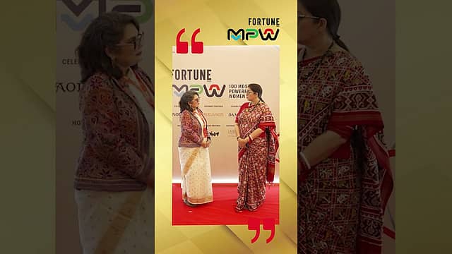 Fortune India MPW 2026 | Smriti Irani on building the next generation ...