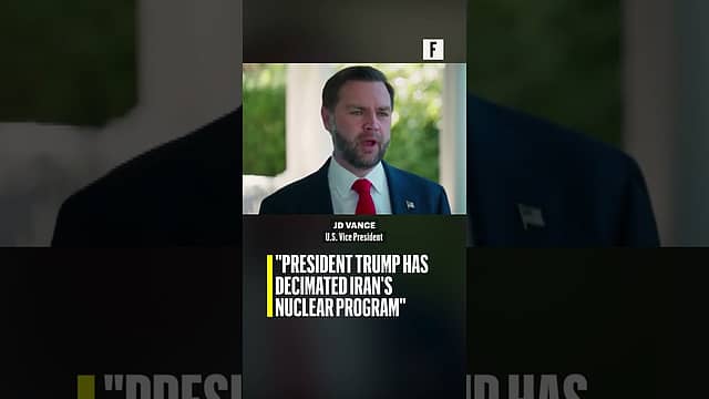 President Trump has decimated Iran's nuclear program: JD Vance