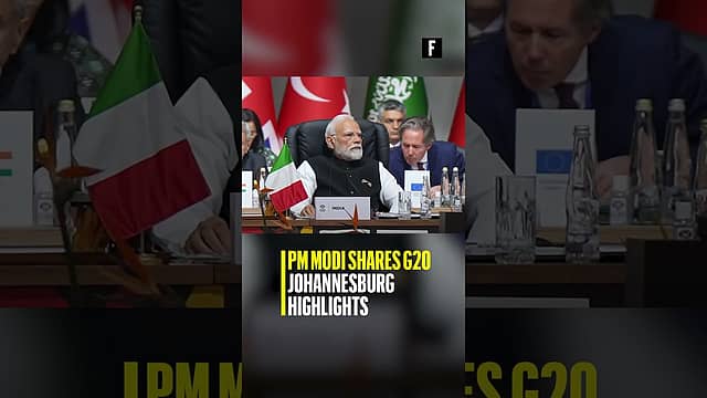 PM Modi shares G20 Johannesburg highlights