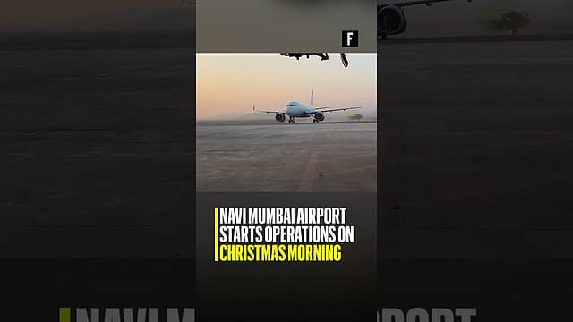 Navi Mumbai Airport starts operations on Christmas Morning