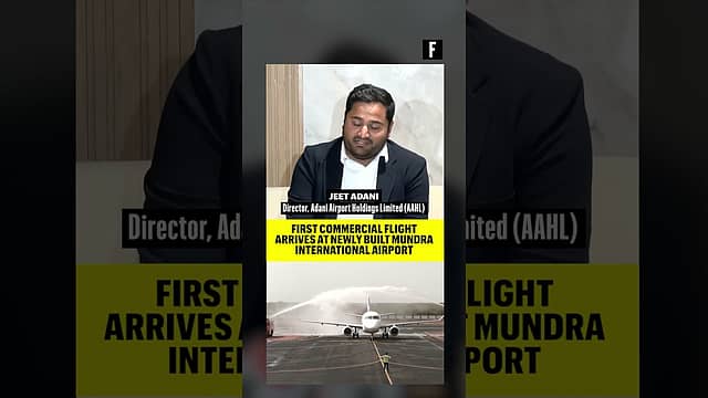 Mundra Airport Begins Commercial Operations; Jeet Adani Inaugurates New Terminal