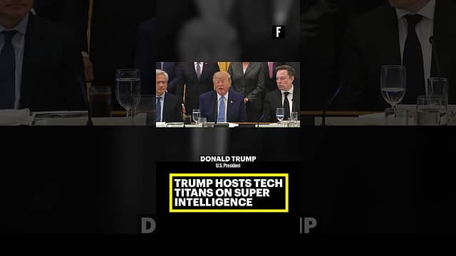 Trump hosts Tech Titans on Super Intelligence