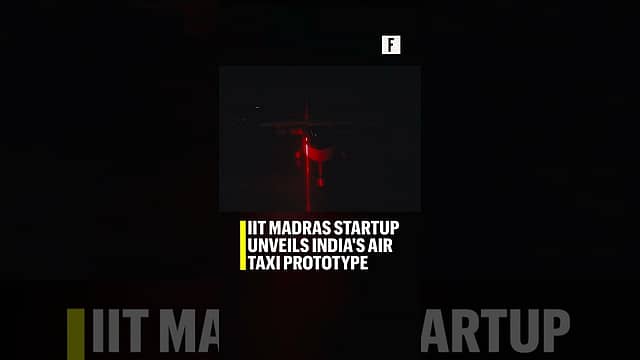 IIT Madras Startup Unveils India's Air Taxi Prototype