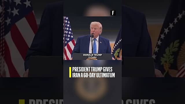 President Trump gives Iran a 60-day ultimatum