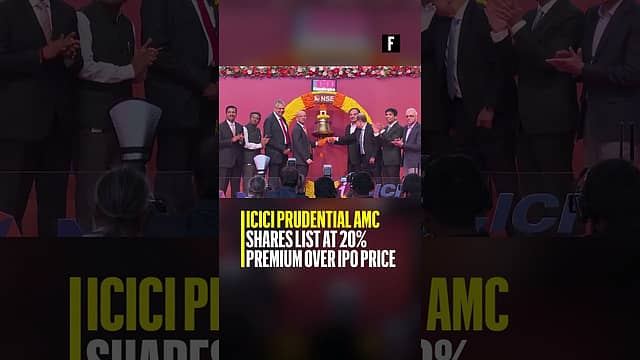 ICICI Prudential AMC shares list at 20% premium over IPO price