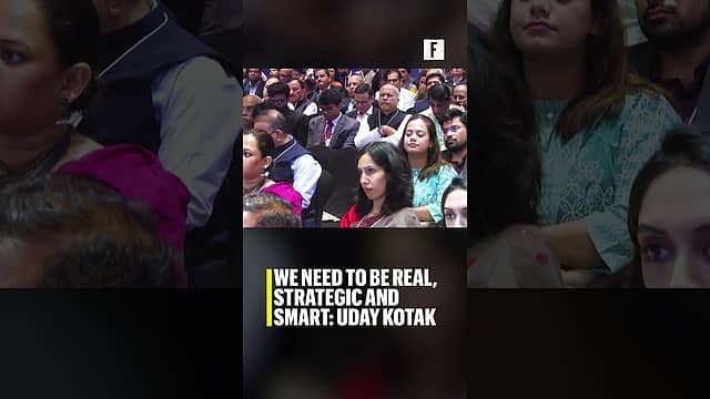 We need to be real, strategic and smart: Uday Kotak