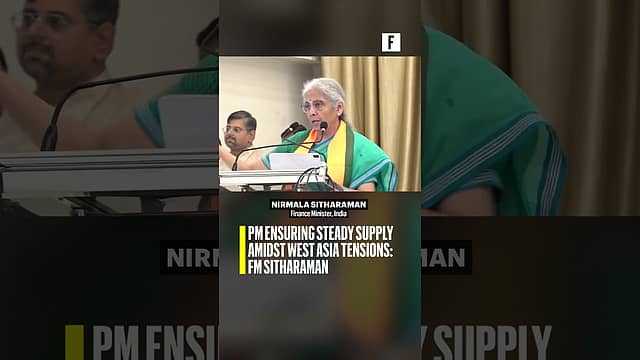 PM ensuring steady supply amidst West Asia tensions: FM Sitharaman