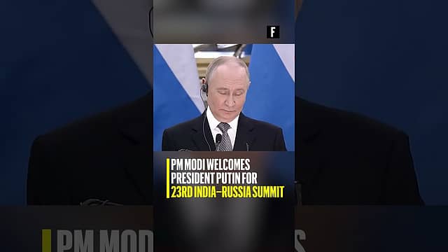PM Modi welcomes President Putin for 23rd India–Russia Summit