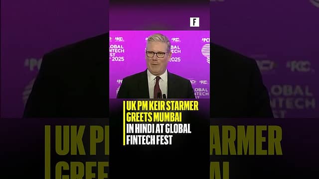 UK PM Keir Starmer greets Mumbai in hindi at Global Fintech Fest