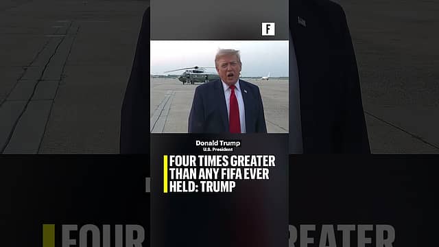 FOUR TIMES greater than any FIFA ever held: Trump