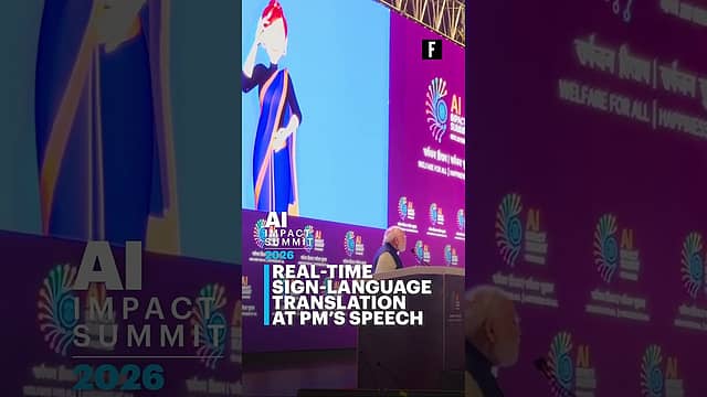 Pm In Sign Language Real-Time Sign-Language Translation at PM’s Speech - Fortune India