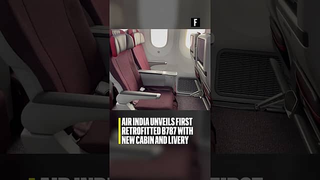 Air India unveils first retrofitted B787 with new cabin and livery