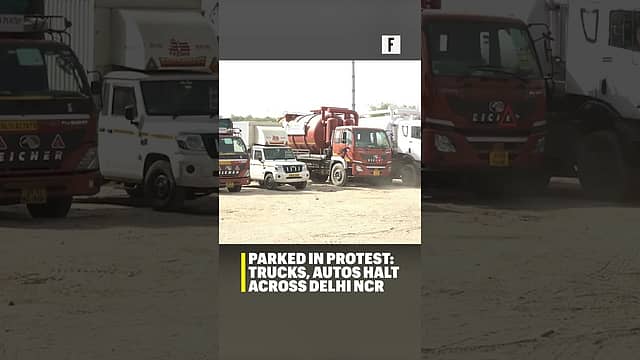 Parked in Protest: Trucks, Autos Halt Across Delhi NCR