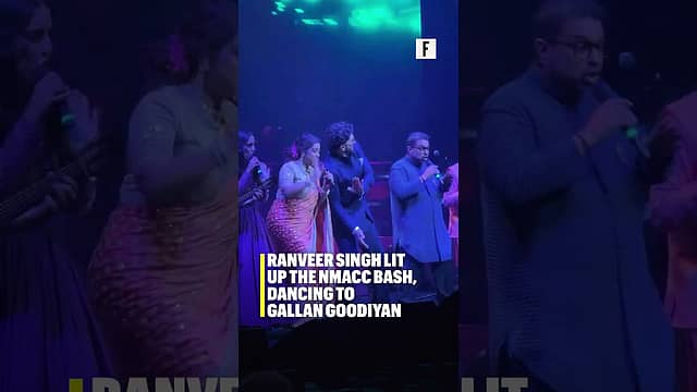 Ranveer Singh lit up the NMACC bash, dancing to Gallan Goodiyan