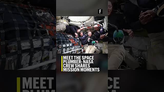 Meet the Space Plumber: NASA crew shares mission moments