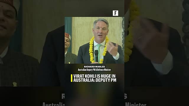 Virat Kohli Is Huge in Australia: Deputy PM