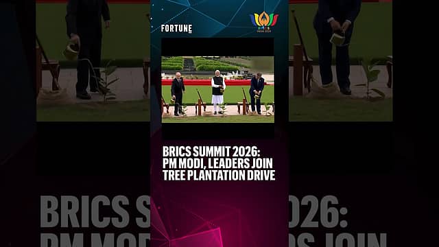 BRICS Summit 2026: PM Modi, leaders join tree plantation drive
