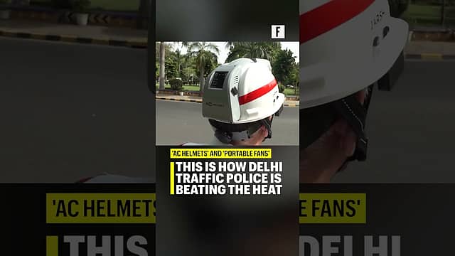 This is how Delhi Traffic Police is beating the heat