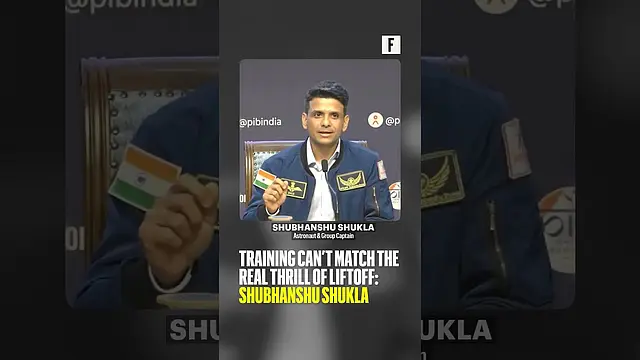 Training can’t match the real thrill of lift-off: Shubhanshu Shukla