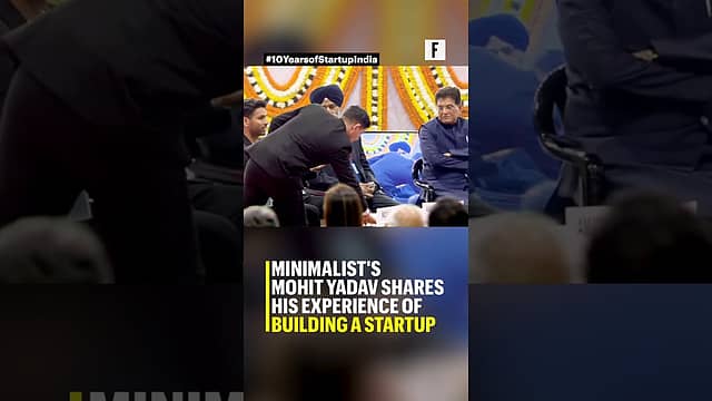 Minimalist's Mohit Yadav shares his experience of building a startup